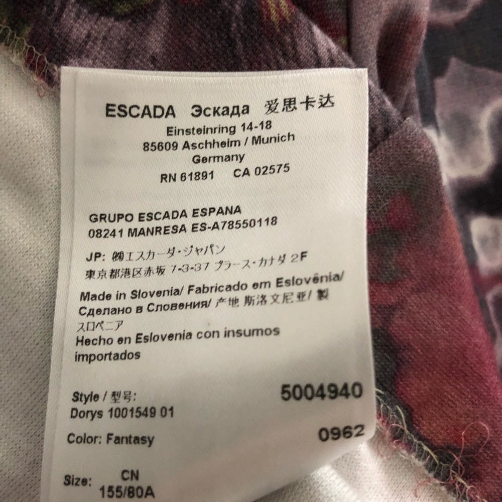 Escada dress - Picture 6 of 9